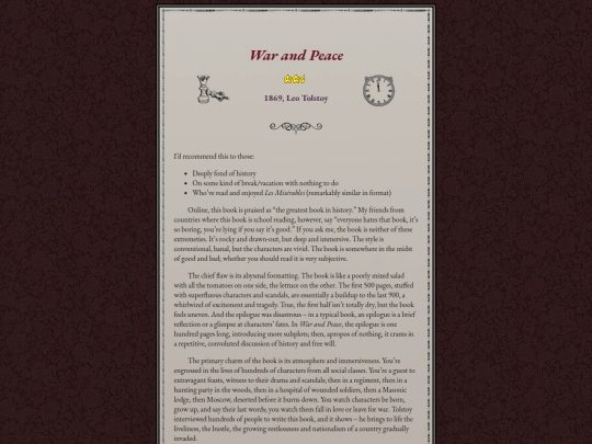 books/war-and-peace screenshot