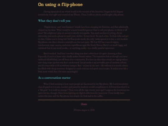 writing/flip-phone screenshot