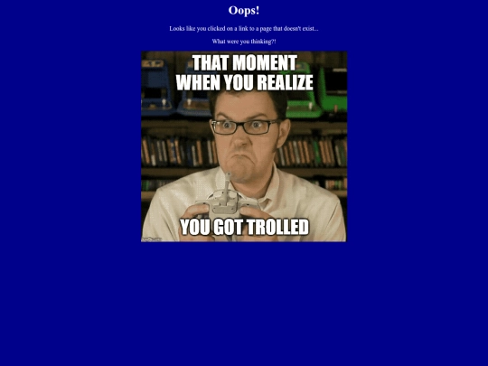 not_found screenshot