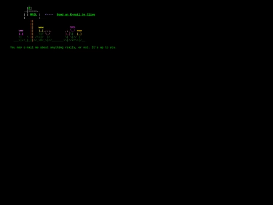 clive/mail screenshot