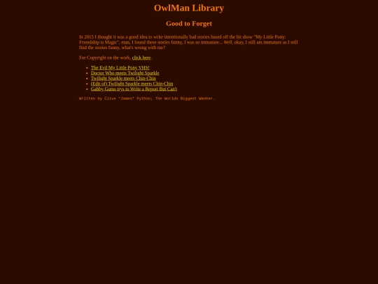 library/story screenshot