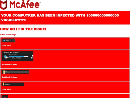 sideprojects/holy shit virus screenshot