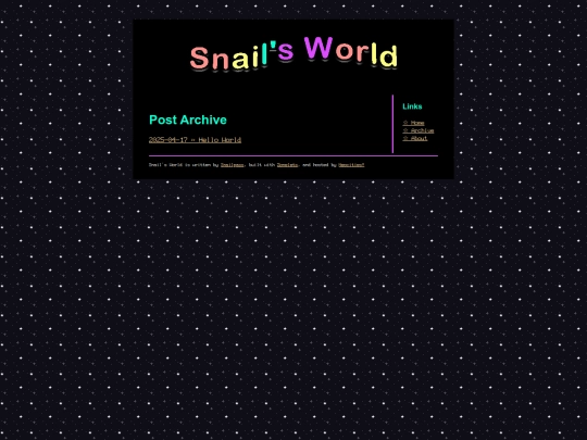 archive screenshot