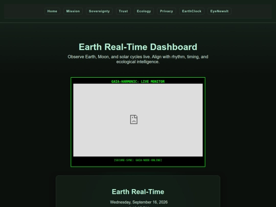 earth-realtime screenshot