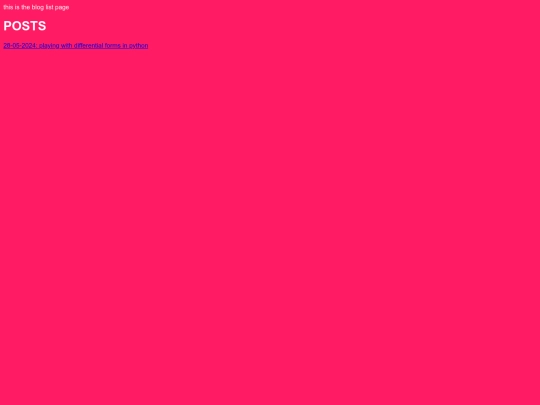 bloglist screenshot