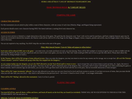 rules screenshot