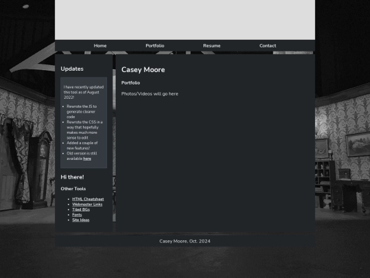 portfolio screenshot