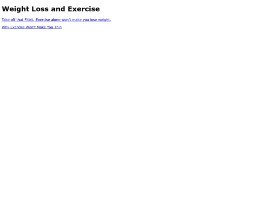 health/exercise/exexerciseandweightloss screenshot