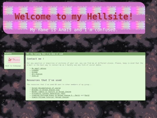 Portfolio/references screenshot