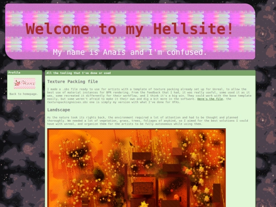 Portfolio/tooling screenshot