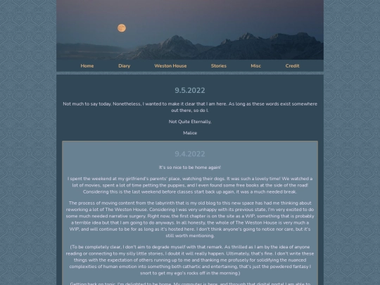 diary/diary-index screenshot