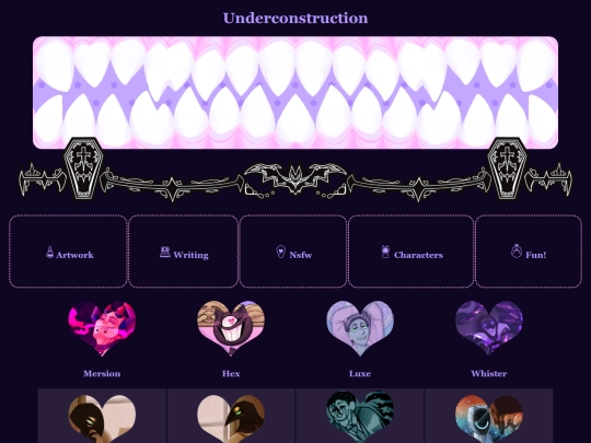 characters-site/comfortcharacters screenshot