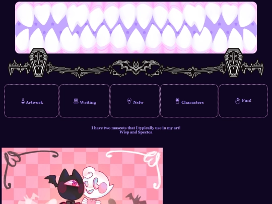 characters-site/mascots screenshot