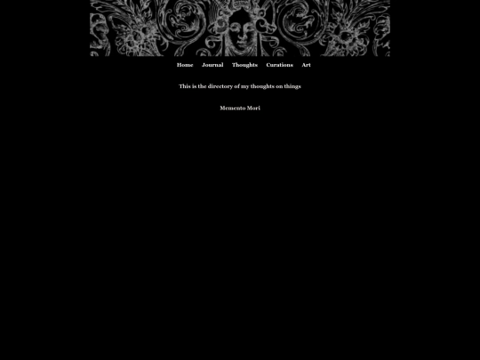 thoughts.html/thoughtsdirectory screenshot