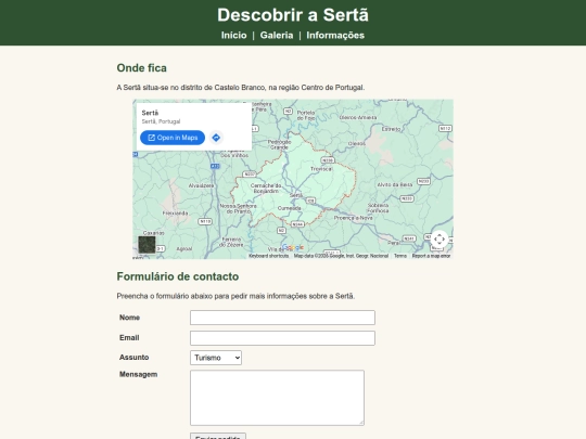 info screenshot