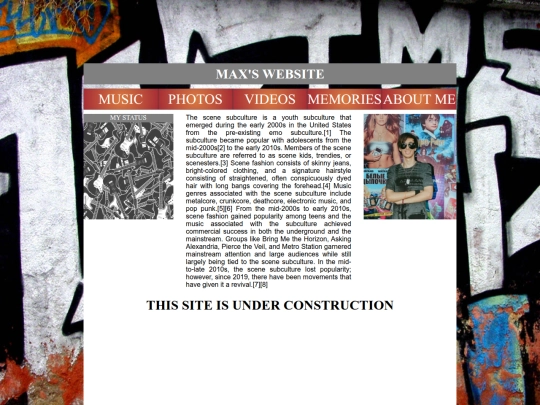index screenshot