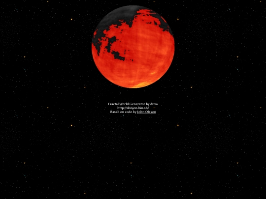 planets screenshot