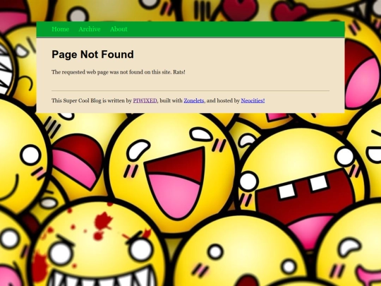 not_found screenshot