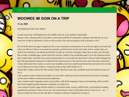 posts/2026-07-15-WOOWEE-IM-GOIN-ON-A-TRIP screenshot