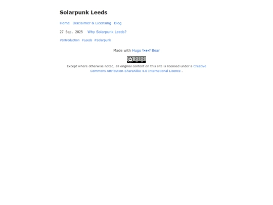 blog screenshot