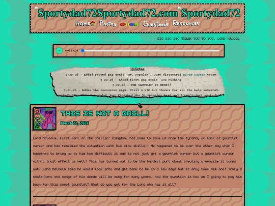 newsite screenshot