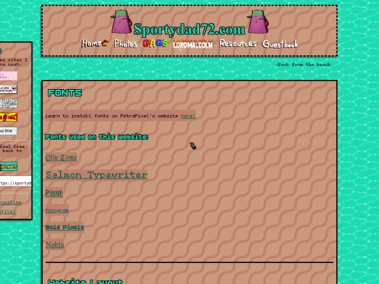 resources screenshot