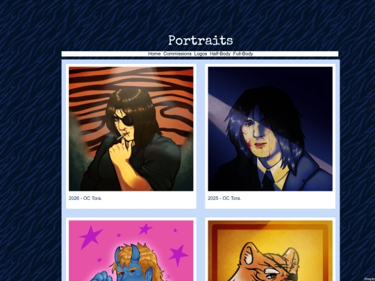 portraits screenshot