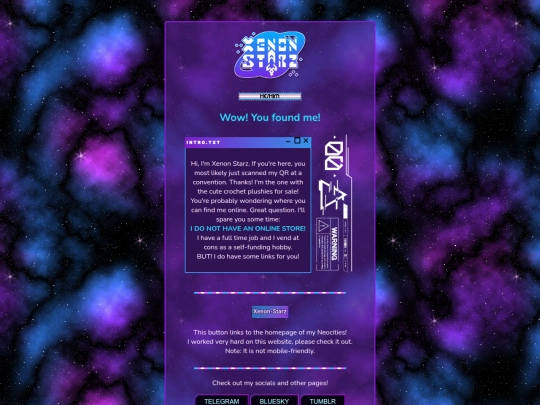 businesscard screenshot