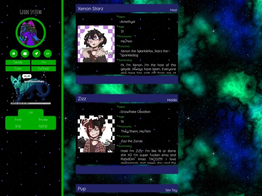 geode screenshot
