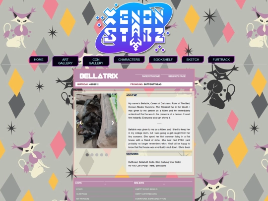 profilebellatrix screenshot