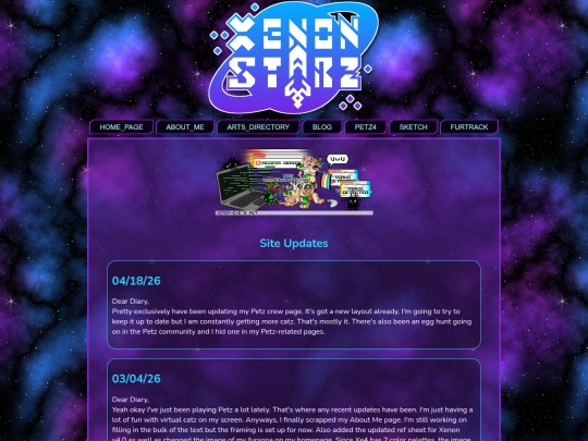 updates screenshot