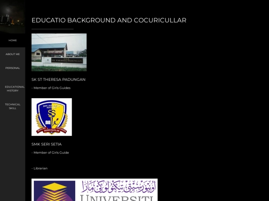 educational history screenshot