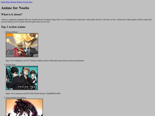 index screenshot