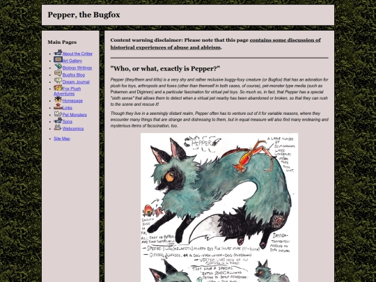 about-pepper screenshot