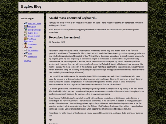 bugfoxblog screenshot