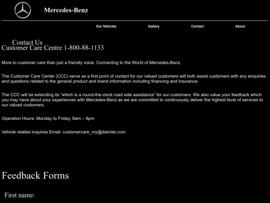 contact screenshot