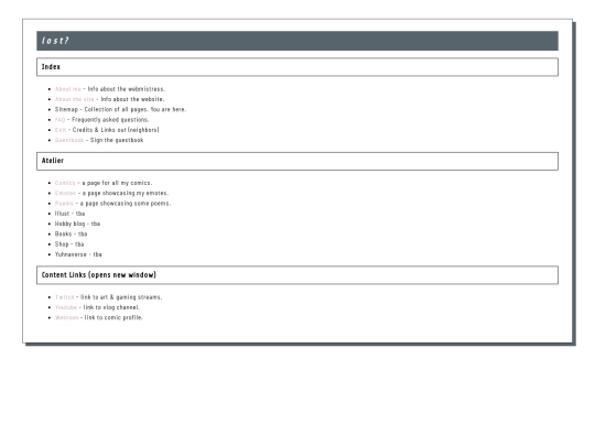 sitemap screenshot