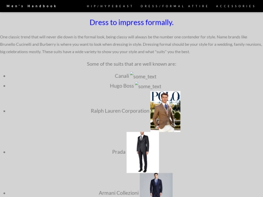 formal screenshot