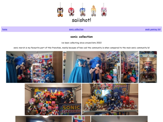collection screenshot