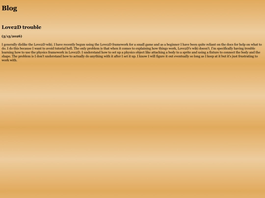 Website/blog screenshot