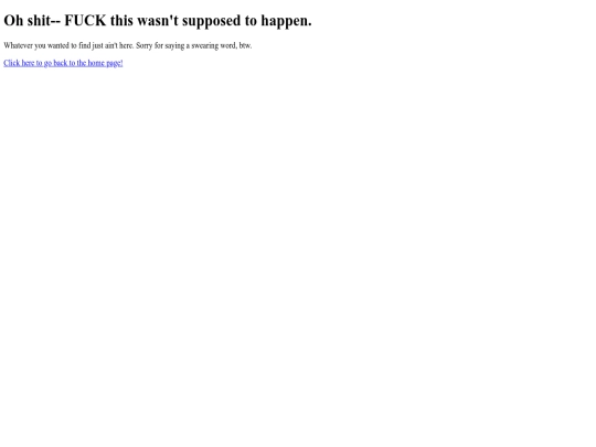 not_found screenshot