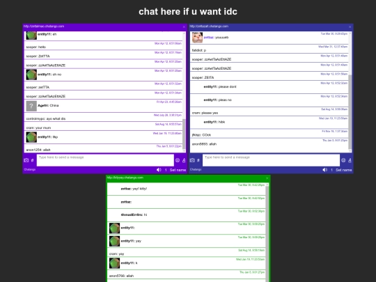 chat screenshot