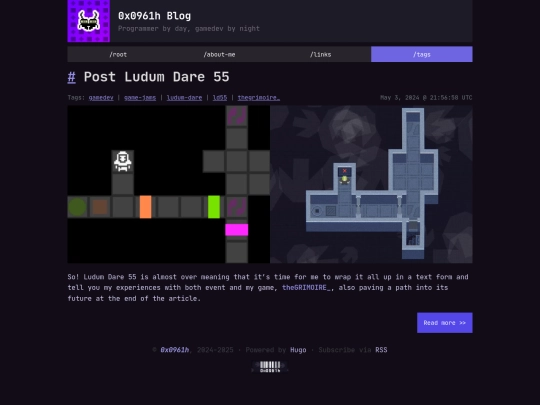 tags/thegrimoire_/page/1 screenshot