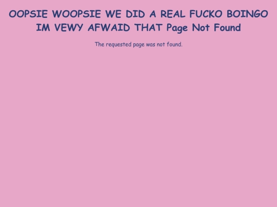 not_found screenshot