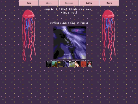 musicpage screenshot