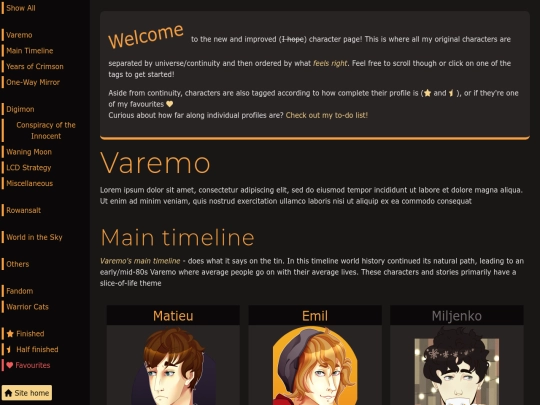 characters screenshot