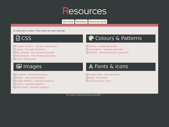 misc/resources screenshot