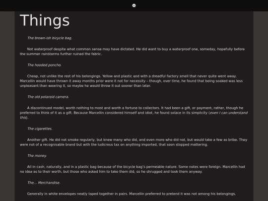stories/things screenshot