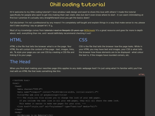 tutorials/basics screenshot