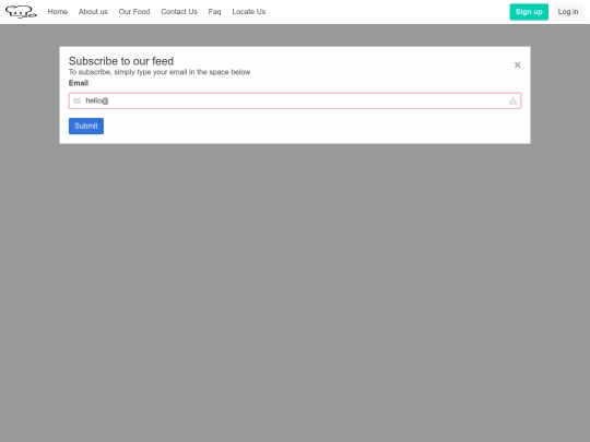 test screenshot